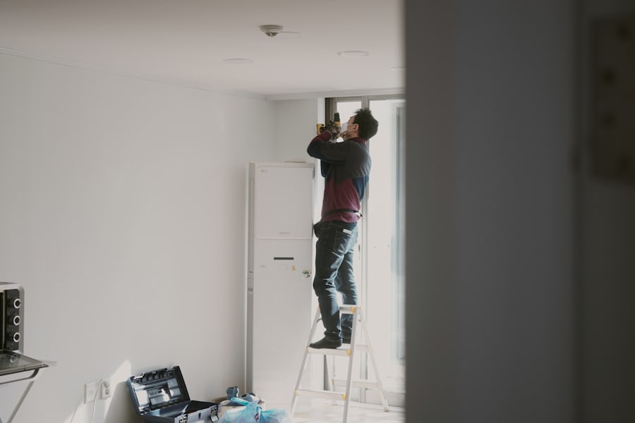 Professional electrical work in Dubai - Licensed electricians at work