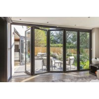 MAQS Aluminium Glass Bifold Folding Doors Dubai
